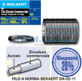 50 Kg -Filo Zincato per Vigneto-Bekaert Zincatura Commerciale - Diametro 2,2mm (N°14)